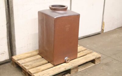 Keramikbehälter von VEB Crinitz N/L - 100 Ltr – Bild 2