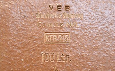 Keramikbehälter von VEB Crinitz N/L - 100 Ltr – Bild 15