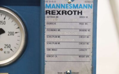 Hydraulikaggregat 11 kW 250 bar von Rexroth** - 42 l/min  AHAG N2705-0-1-00 – Bild 8