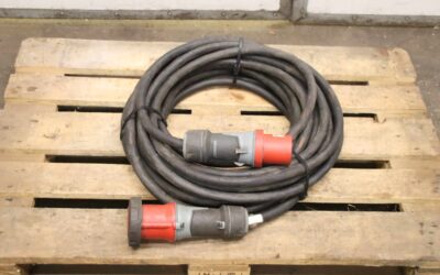 Verlängerungskabel 25 m von Mennekes - CEE-Stecker 400V 63A – Bild 3