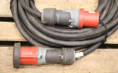 Verlängerungskabel 25 m von Mennekes - CEE-Stecker 400V 63A – Bild 4
