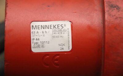 Verlängerungskabel 25 m von Mennekes - CEE-Stecker 400V 63A – Bild 5
