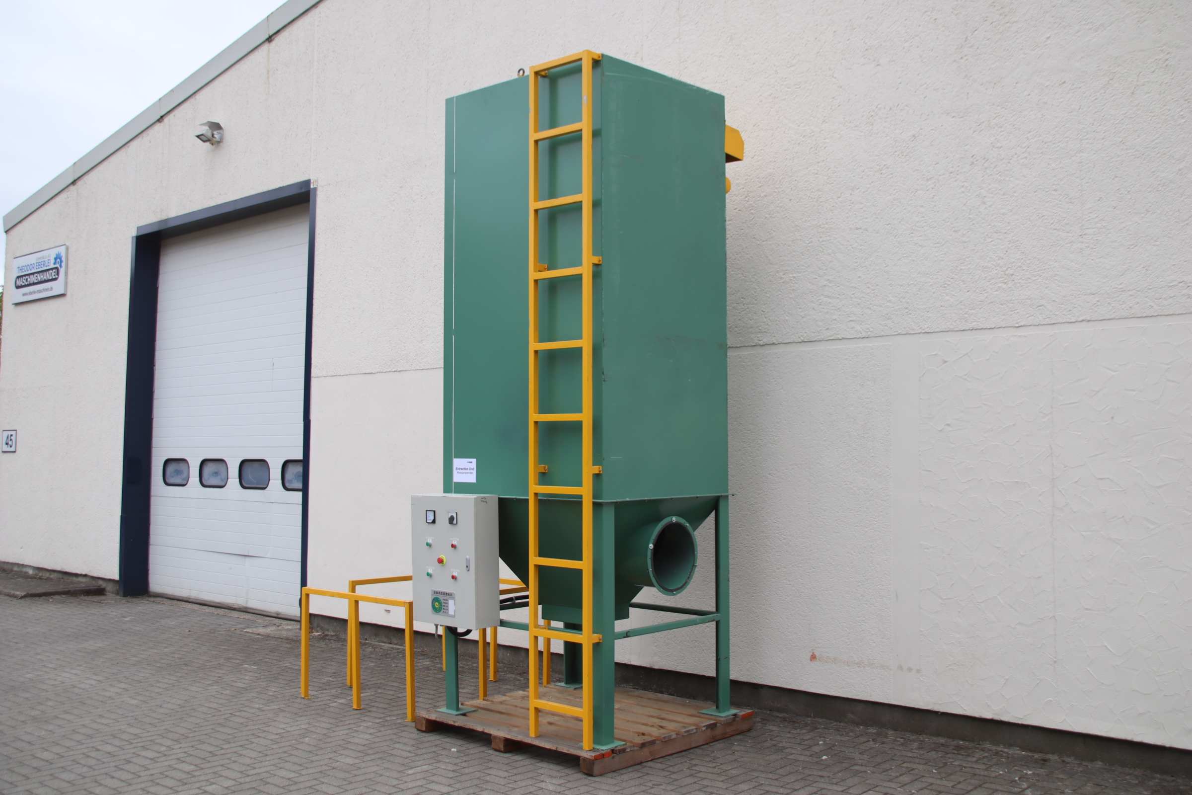 Filteranlage Absauganlage von Zender - Filterfläche