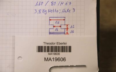 Wechselbacken von unbekannt - Breite 26 mm – Bild 7