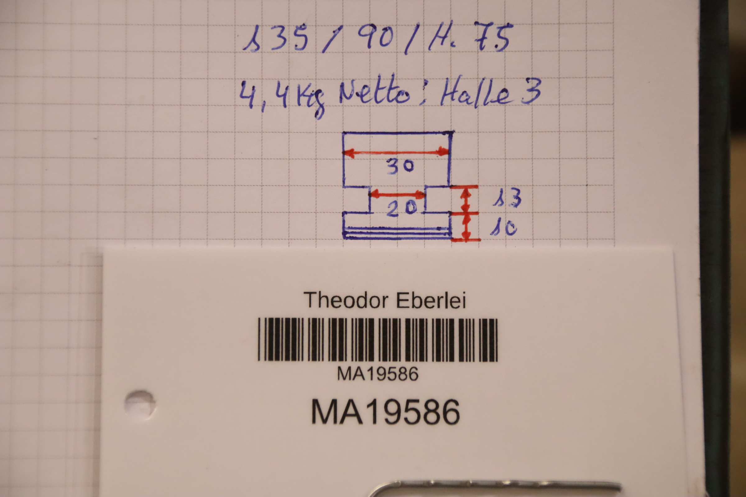 Wechselbacken von unbekannt - Breite 30 mm – Bild 7