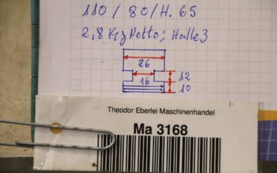 Wechselbacken von unbekannt - Breite 26 mm – Bild 8