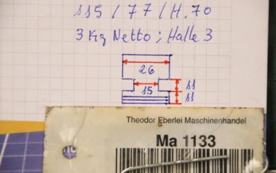 Wechselbacken von unbekannt - Breite 26 mm – Bild 7