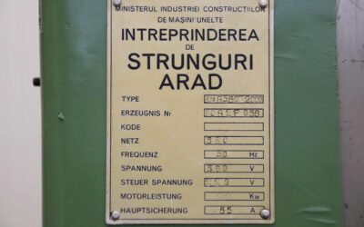 Drehmaschine 560 x 2000 mm von Arad - SNA560x2000 – Bild 4