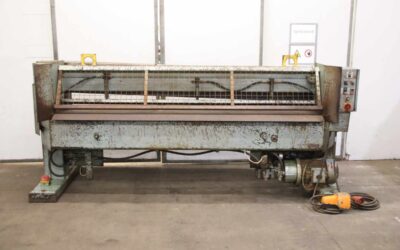 Tafelschere Baustahlmattenschere 2,5 m von Maschinenfabrik Bock - 2550  hydraulisch – Bild 3