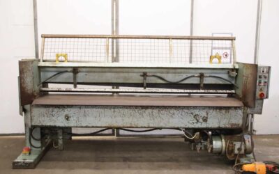 Tafelschere Baustahlmattenschere 2,5 m von Maschinenfabrik Bock - 2550  hydraulisch – Bild 9