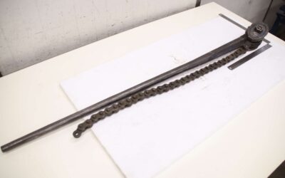 Alternative view of Rohrkettenschlüssel von Wille - No 33 1/2 /47  1-6  Länge 1210 mm
