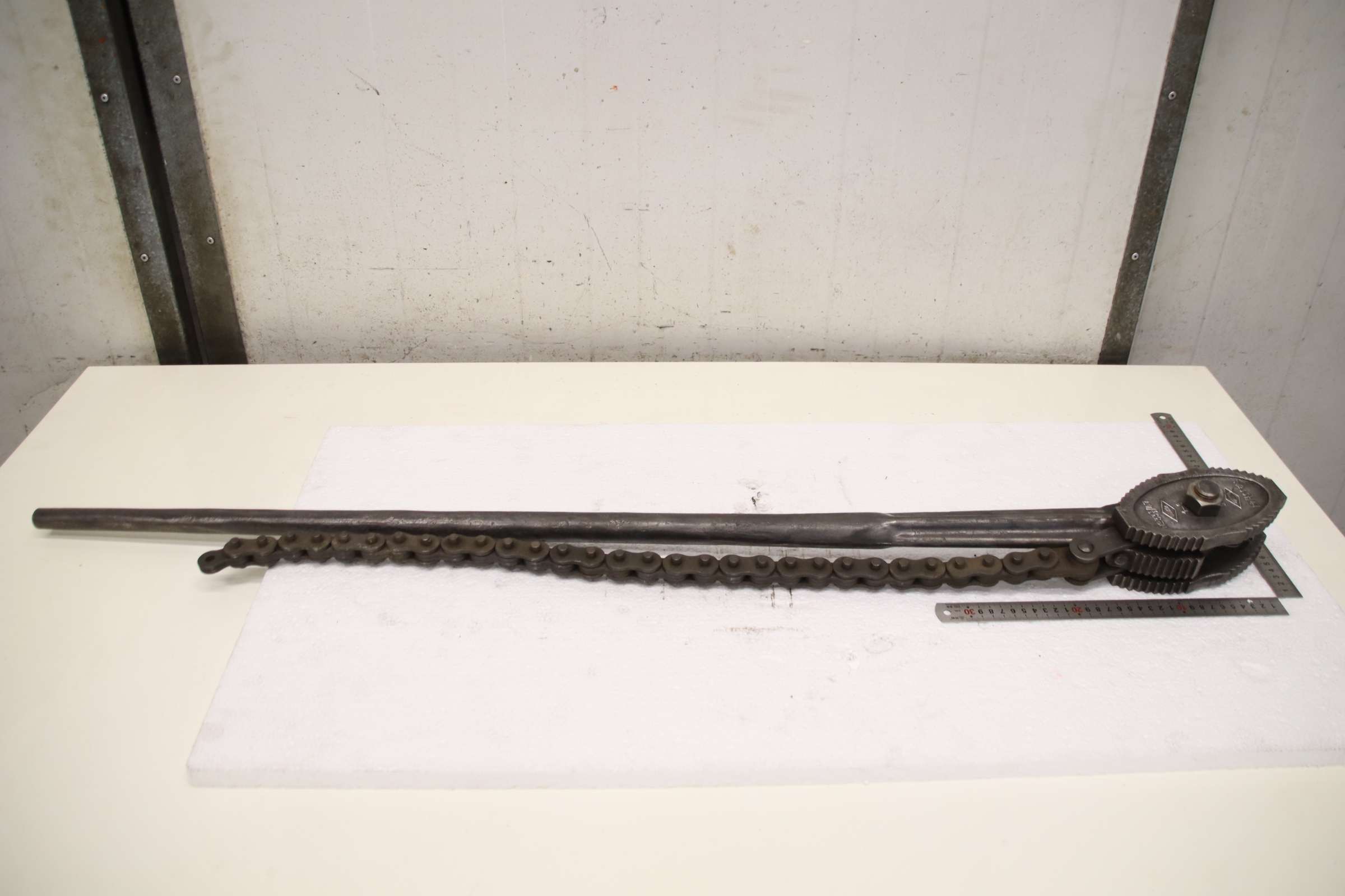 Rohrkettenschlüssel von Wille - No 33 1/2 /47 1-6 Länge 1210 mm – Bild 3