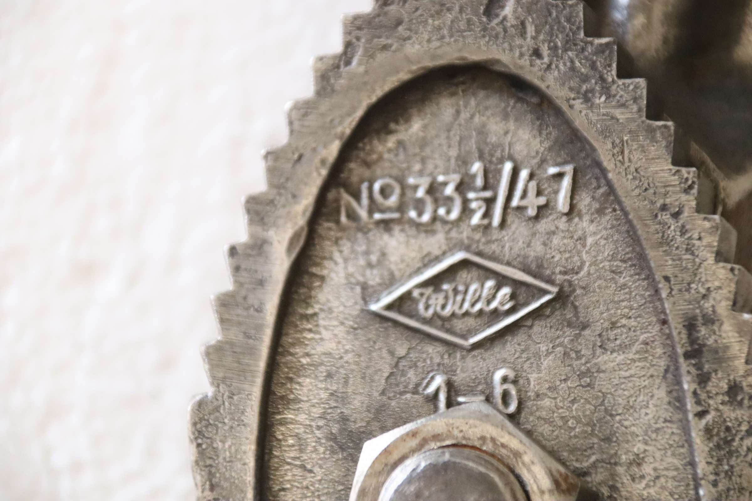 Rohrkettenschlüssel von Wille - No 33 1/2 /47 1-6 Länge 1210 mm – Bild 4