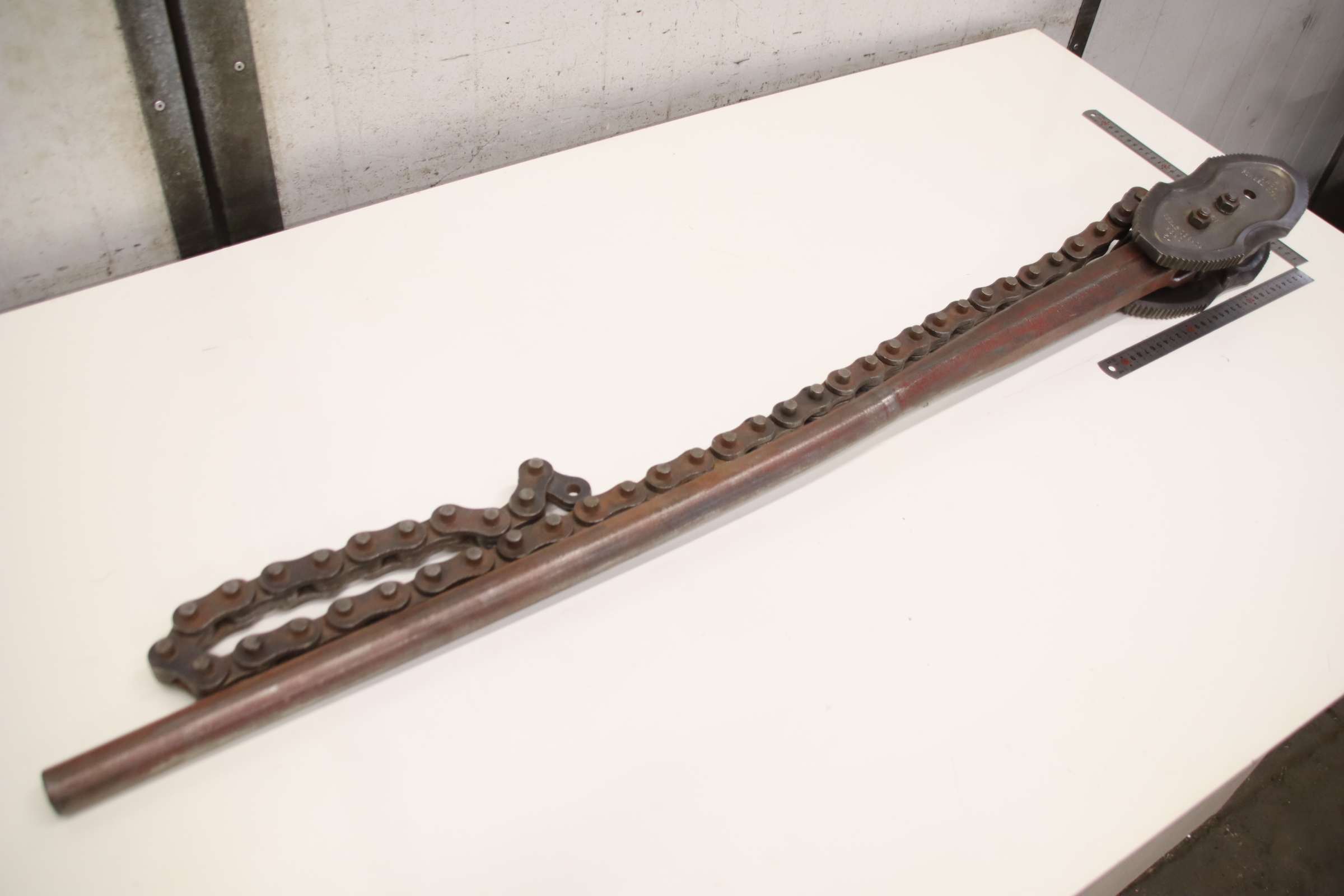 Rohrkettenschlüssel von unbekannt - No 35 Länge 1260 mm – Bild 2