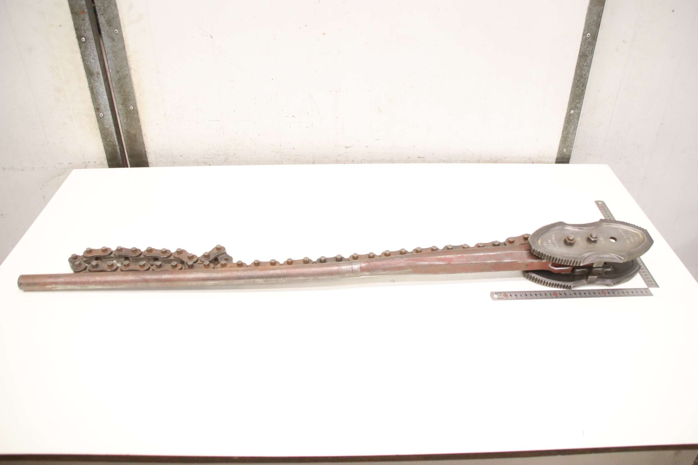 Rohrkettenschlüssel von unbekannt - No 35 Länge 1260 mm – Bild 3