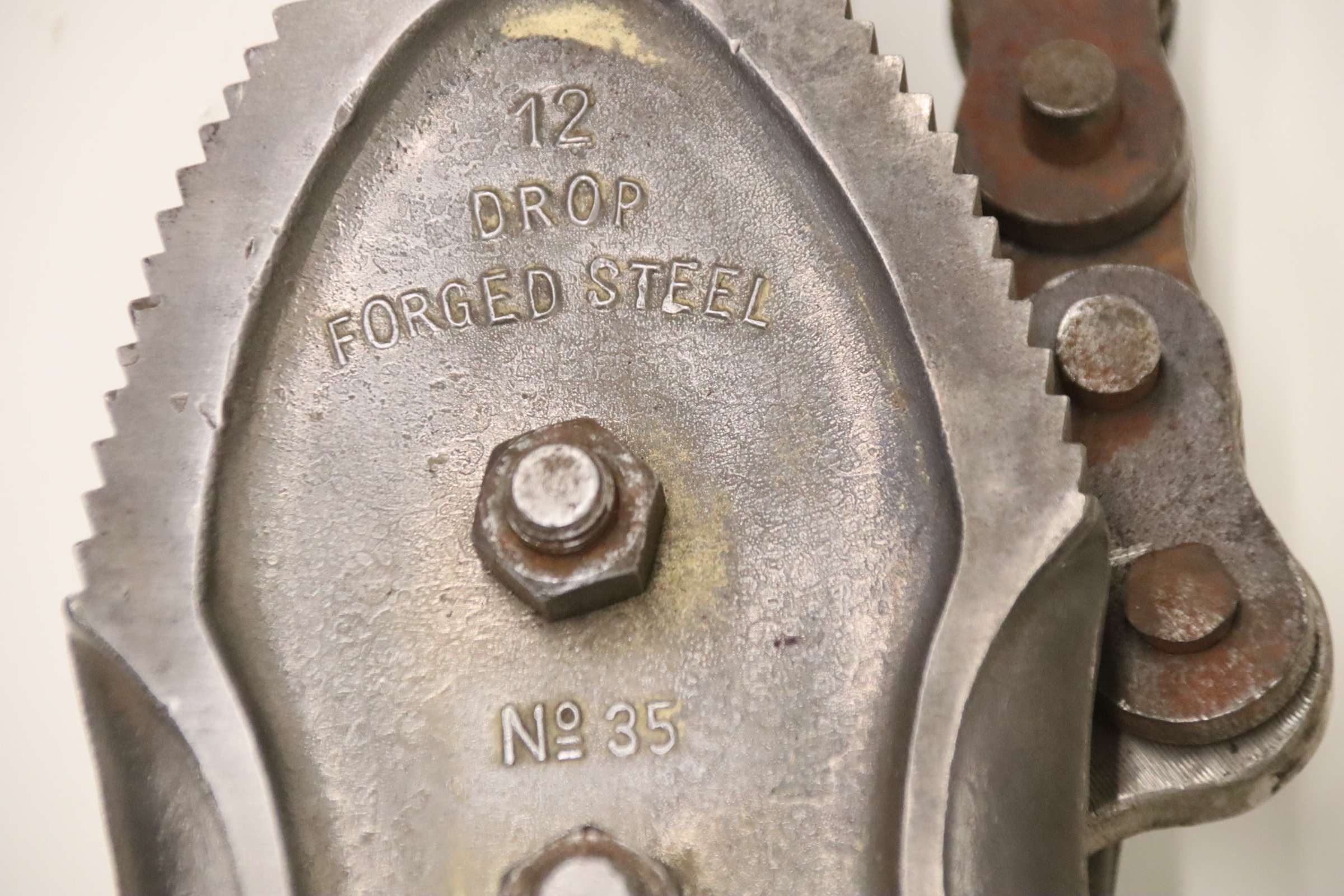 Rohrkettenschlüssel von unbekannt - No 35 Länge 1260 mm – Bild 4