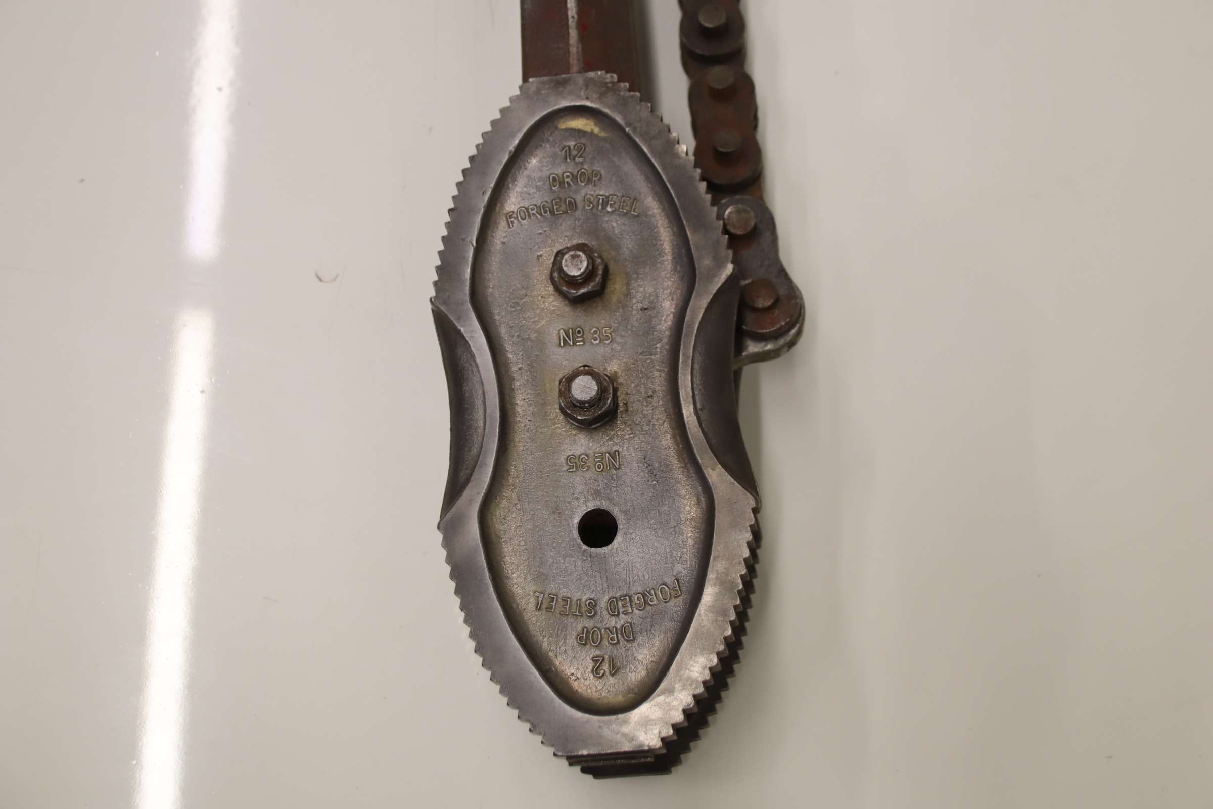 Rohrkettenschlüssel von unbekannt - No 35 Länge 1260 mm – Bild 5
