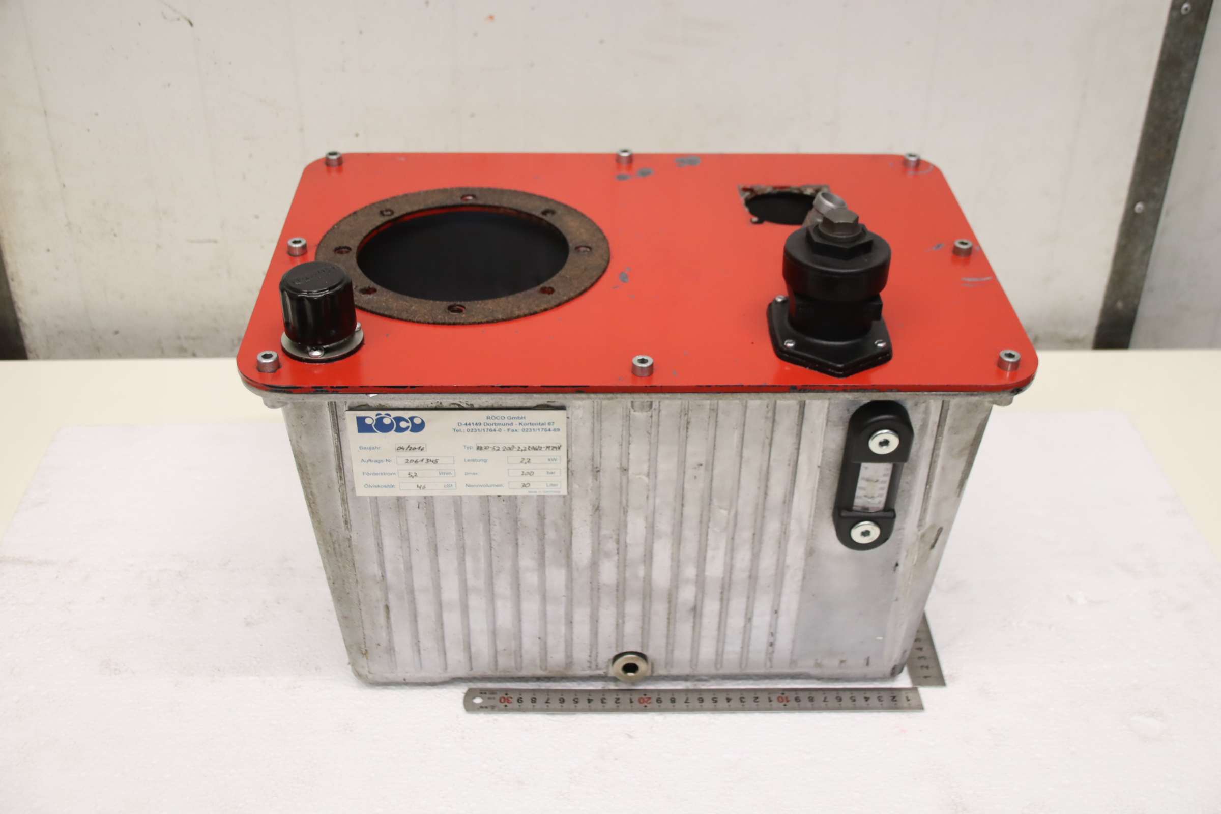 Hydraulikbehälter 30 Liter von RÖCO - 495/340/H375 mm – Bild 3