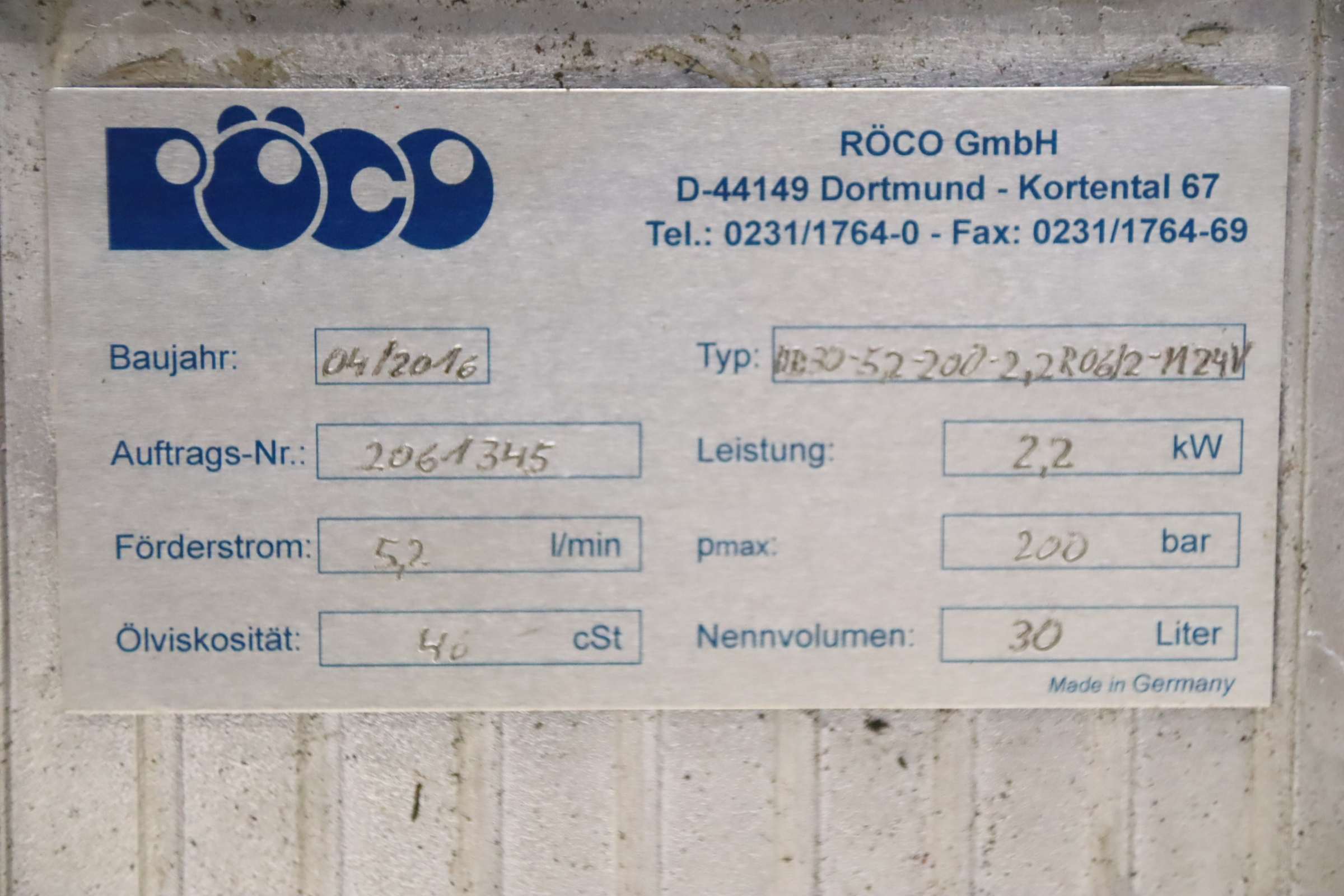 Hydraulikbehälter 30 Liter von RÖCO - 495/340/H375 mm – Bild 7