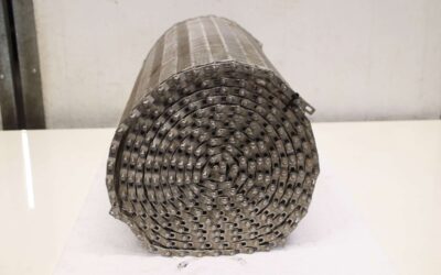 Förderbandgurt Gliedergurt Edelstahl von unbekannt - 600 x 6700 mm – Bild 5