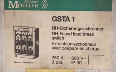 Lasttrennschalter NH-Sicherungslasttrenner von Klöckner Moeller - GSTA1 250 A – Bild 13