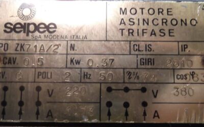regelbarer Getriebemotor 0,37 kW 190-1000 U/min von MOTOVARIO - TKF/5 – Bild 5