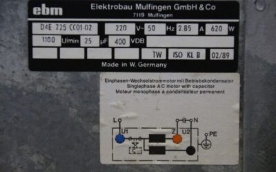Absauggebläse 0,62 kW von ebm - D4E225CC01-02 – Bild 5