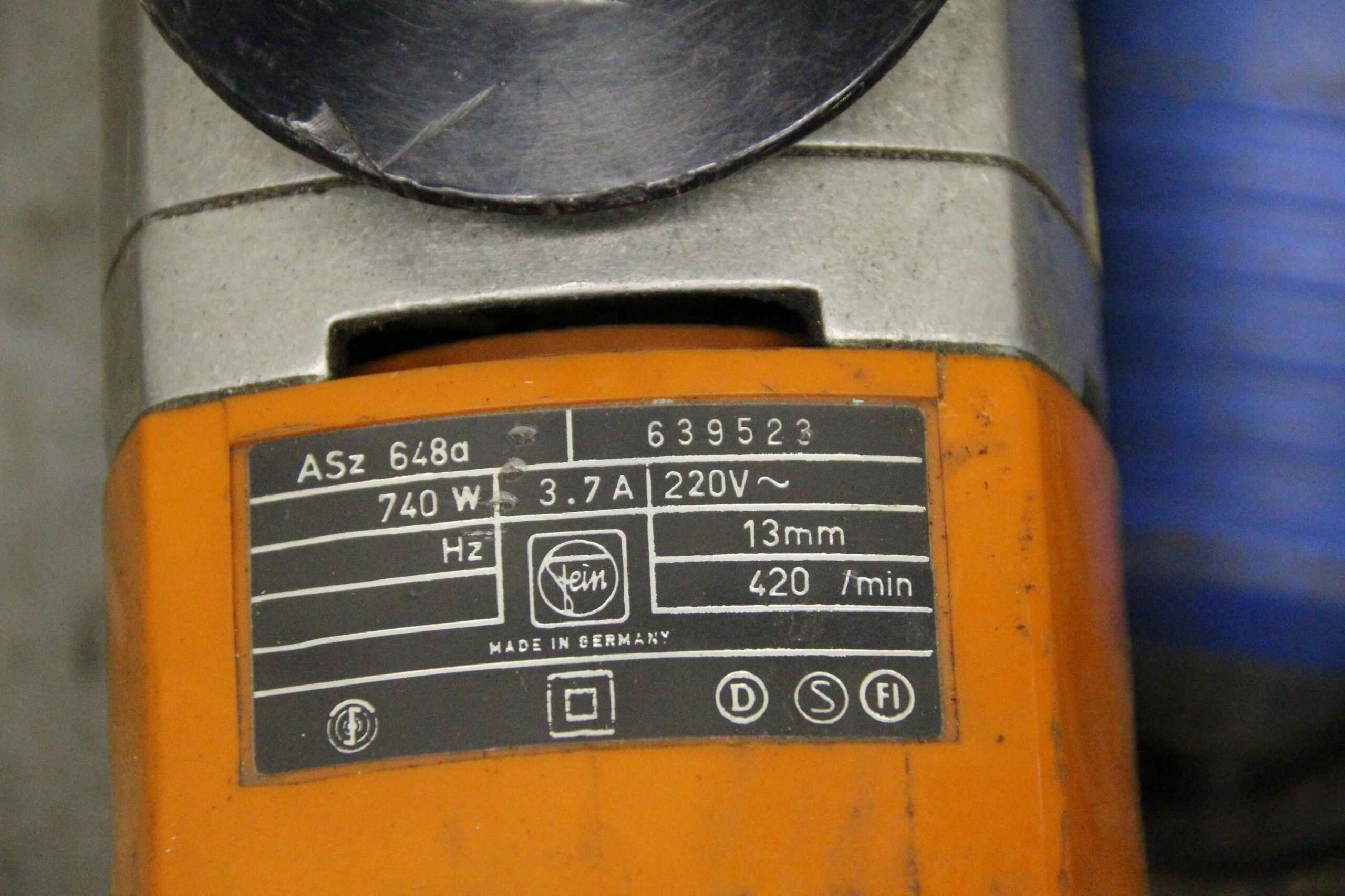 Handbohrmaschine von Fein - ASz 648a – Bild 5