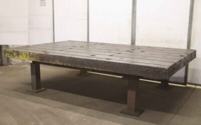 Aufspannplatte mit T Nut von unbekannt - 3000/2000/H800 mm – Bild 4