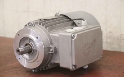 Elektromotor 0,55 kW 1385 U/min von Nord** - SK80S/4 3D BRE5 TF