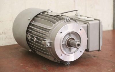 Alternative view of Elektromotor 0,55 kW 1385 U/min von Nord** - SK80S/4 3D BRE5 TF