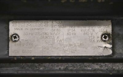 Elektromotor 11 kW 1460 U/min von Siemens - IEC 160M 1 LA5163-4AA21 – Bild 5