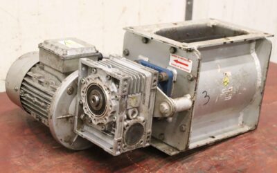 Alternative view of Zellenradschleuse 0,75 kW 49 U/min von unbekannt - 8 flügelig  mit Antrieb