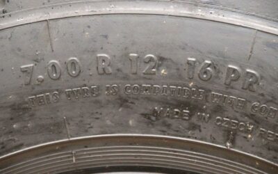 Reifen mit Felge von Continental - IC70 7.00 R 12 16 PR 136 A5 – Bild 4