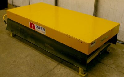 Scherenhubtisch 500 kg, Hub 150 mm von Laweco - 2200x1000 mm – Bild 3