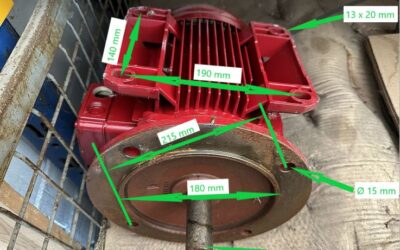 Elektromotor 5,5 kW 2840 U/min von AEG - AM112MR2 – Bild 6
