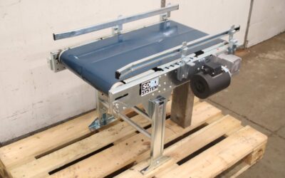 Alternative view of Förderband 21 m/min von Soco System** - 380 x 740 mm