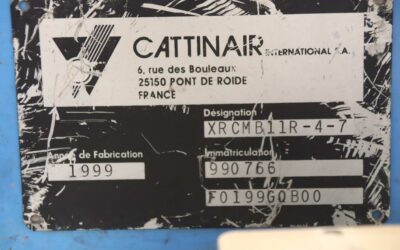 Staubabsauggebläse 9,2 kW von Cattinair - XR CM B11R-4-7 – Bild 4