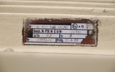 Staubabsauggebläse 7,5 kW von AEG - EX Geschützt – Bild 8