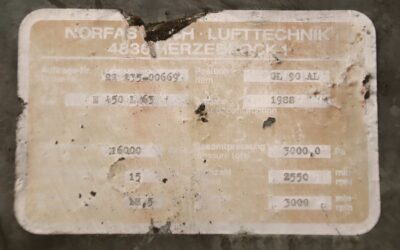 Staubabsauggebläse 18,5 kW von Norfab - E 450 L 65 – Bild 4