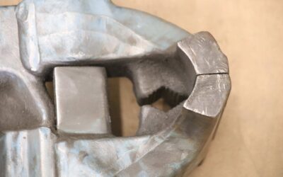 Bankschraubstock höhenverstellbar von Heuer Front - Spannweite 230 mm – Bild 7
