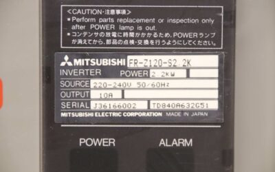 Frequenzumrichter 2,2 kW von Mitsubishi - Freqrol Z-120  FR-Z120-S2.2K – Bild 11