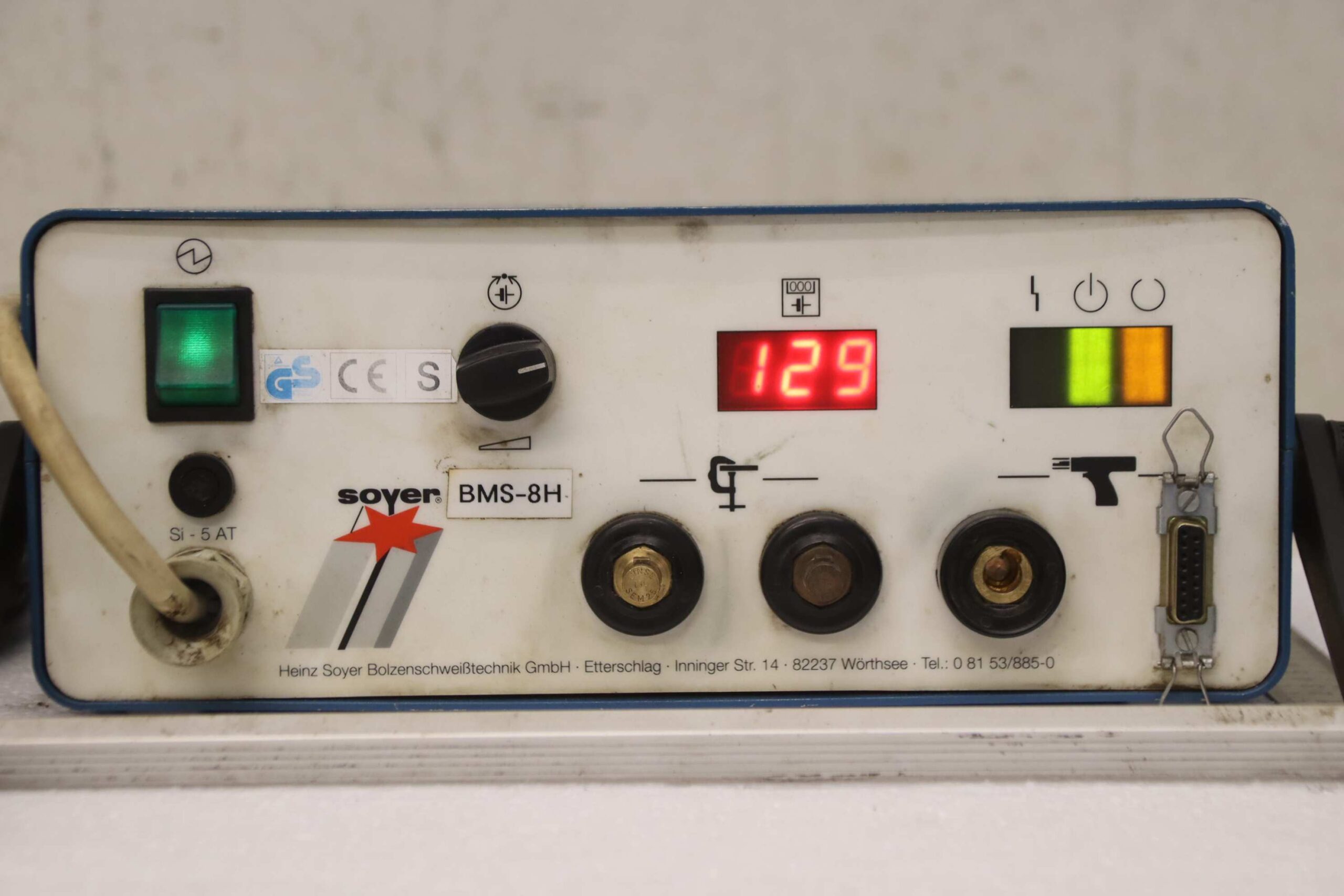 Bolzenschweißgerät von Soyer - BMS-8H PS-3K – Bild 5
