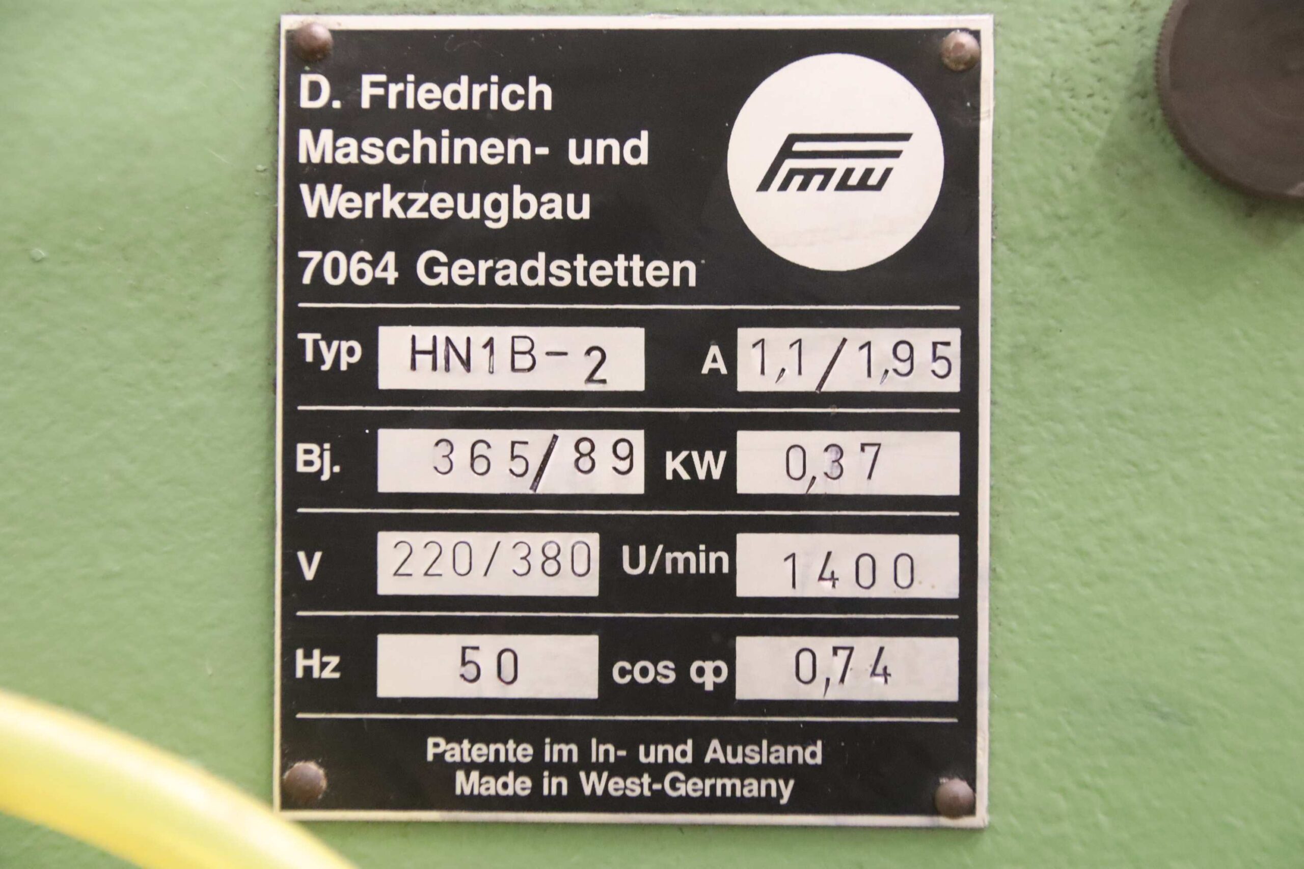 Taumelnietmaschine von FMW - HN1B-2 – Bild 4