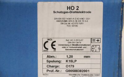 Schweißdraht 1,2 mm Gewicht 15 kg von WDI - HO2 – Bild 6