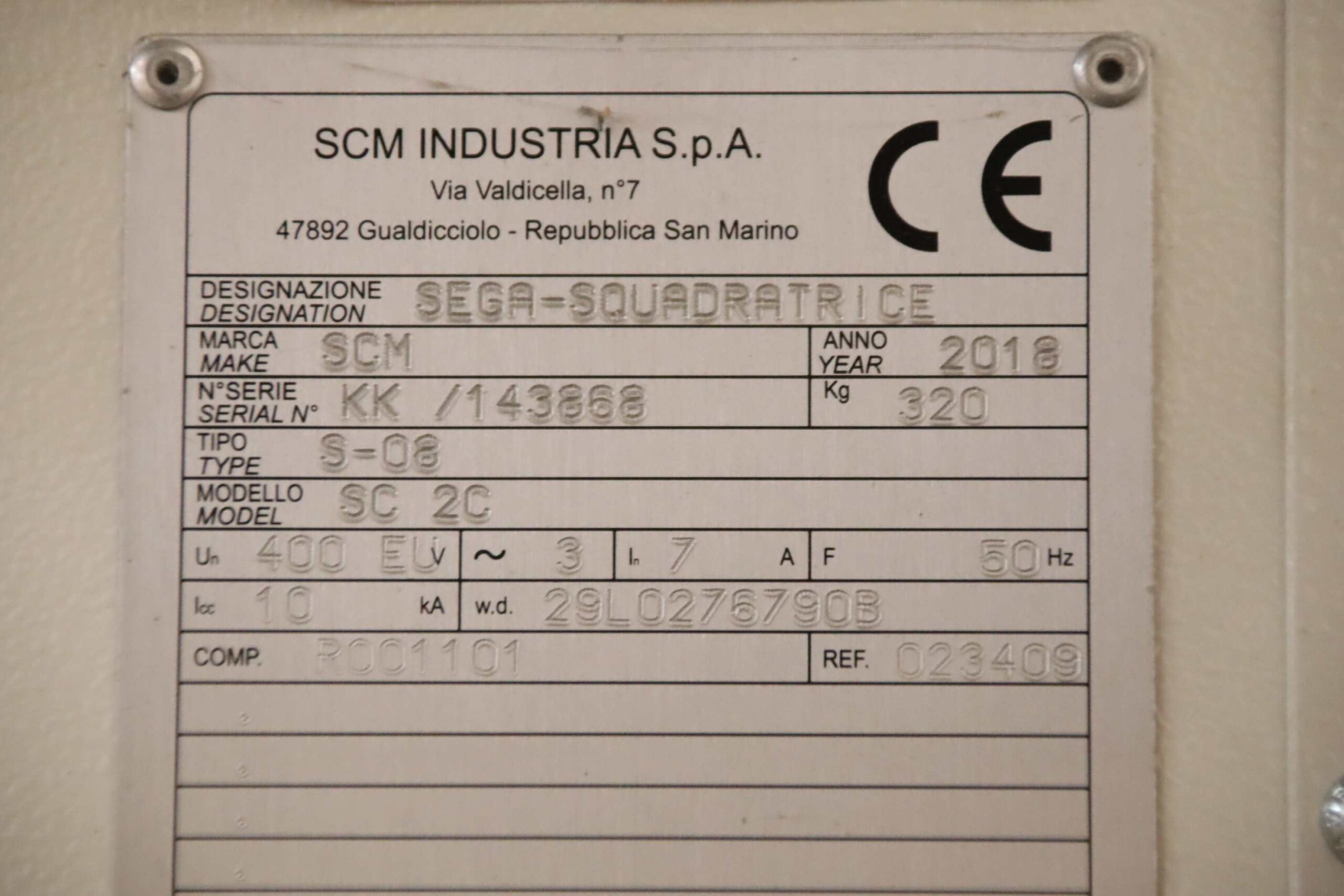 Formatkreissäge schwenkbar 45° von SCM HOLZKRAFT - minimax SC 2C VR – Bild 4