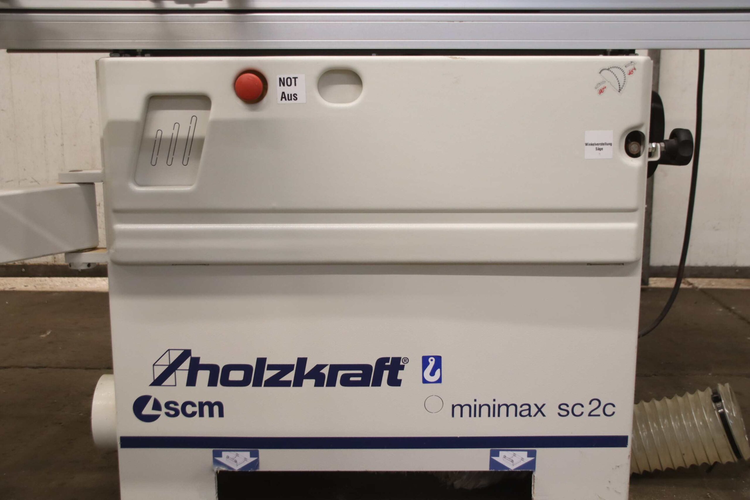 Formatkreissäge schwenkbar 45° von SCM HOLZKRAFT - minimax SC 2C VR – Bild 8