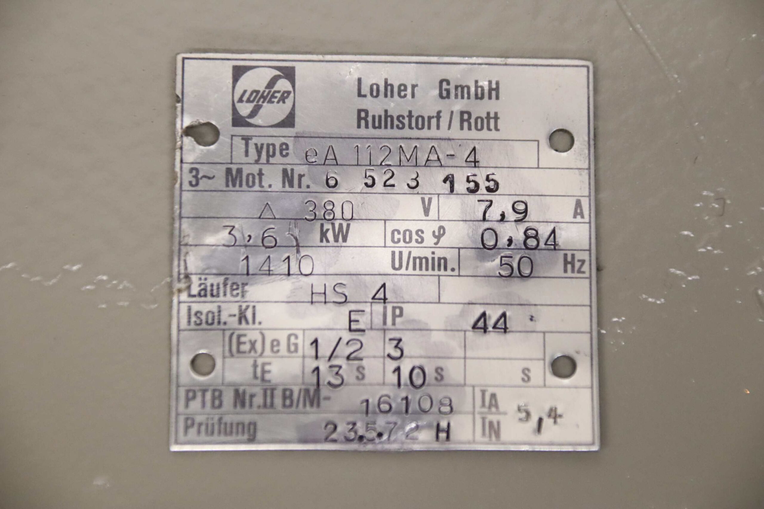 Staubabsauggebläse 3,6 kW von Rippert - Ex-geschütz – Bild 10