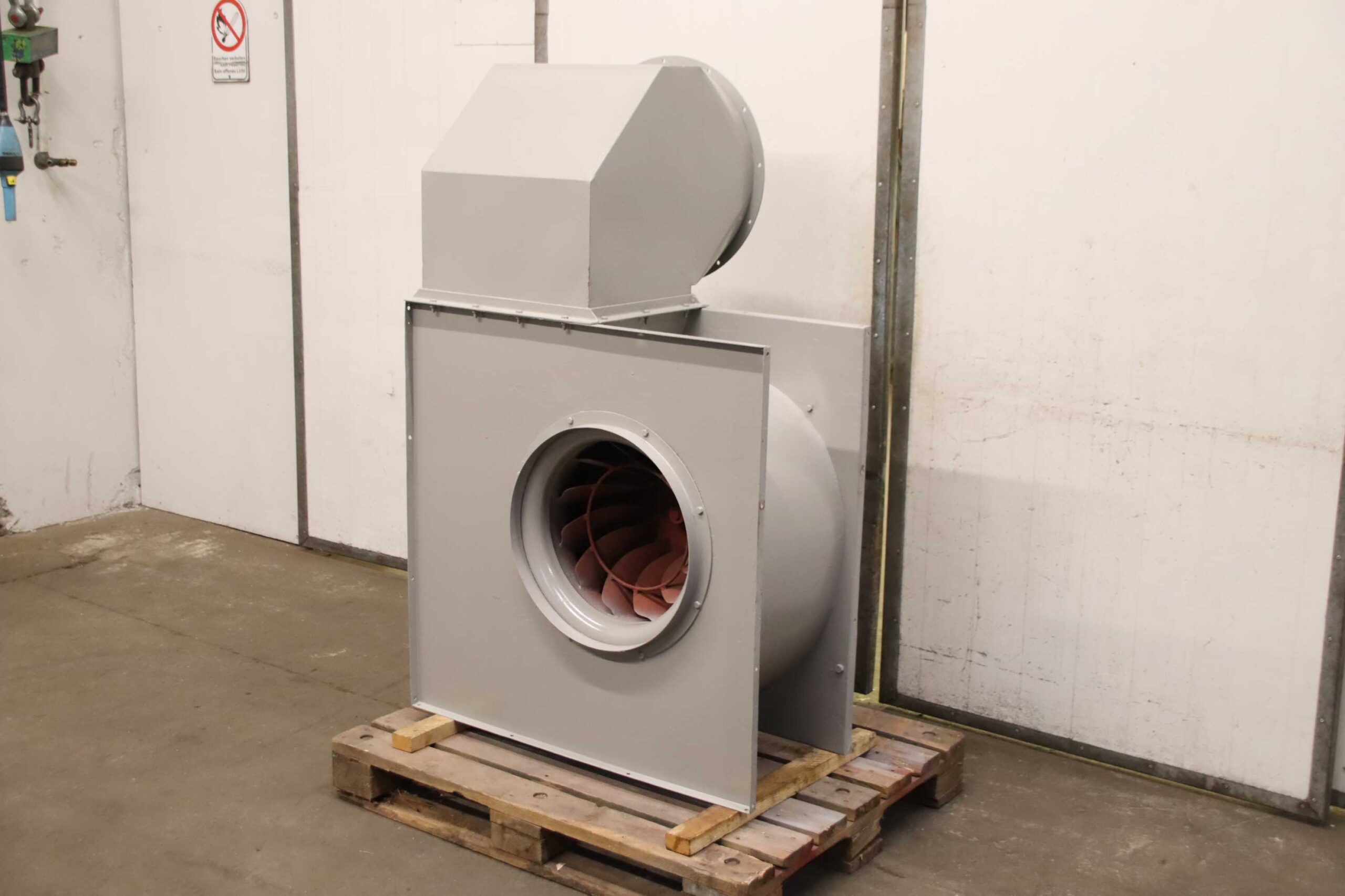 Staubabsauggebläse 5,0 kW von Loher - EX Geschützt Lüfterrad: Ø 510 x 220 mm