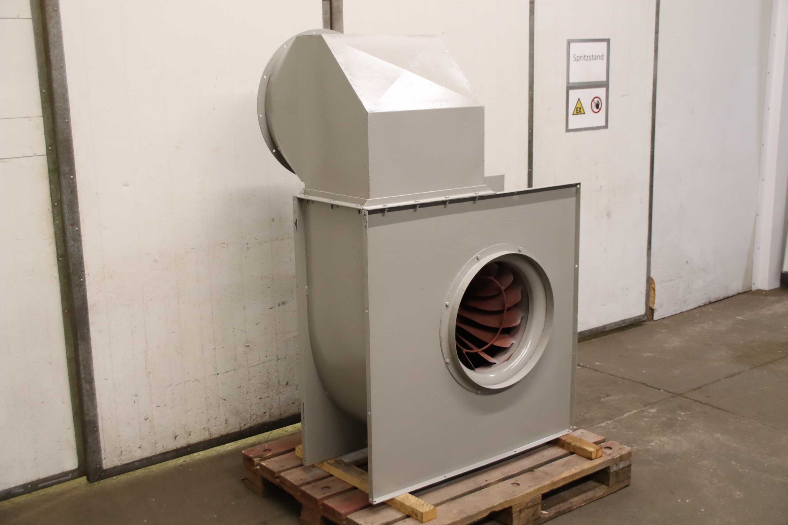 Staubabsauggebläse 5,0 kW von Loher - EX Geschützt Lüfterrad: Ø 510 x 220 mm – Bild 2